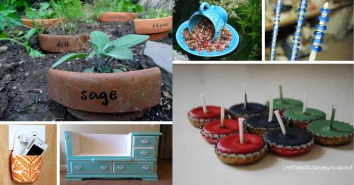 50 Unexpected Ways to Use Recycled Materials Around the House