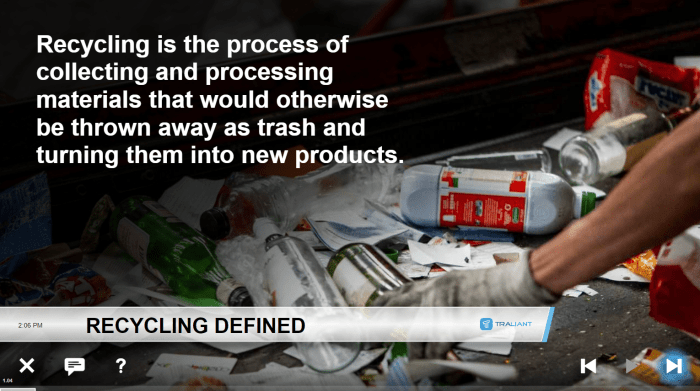 Recycling poster effective sign tips top can sample change they where
