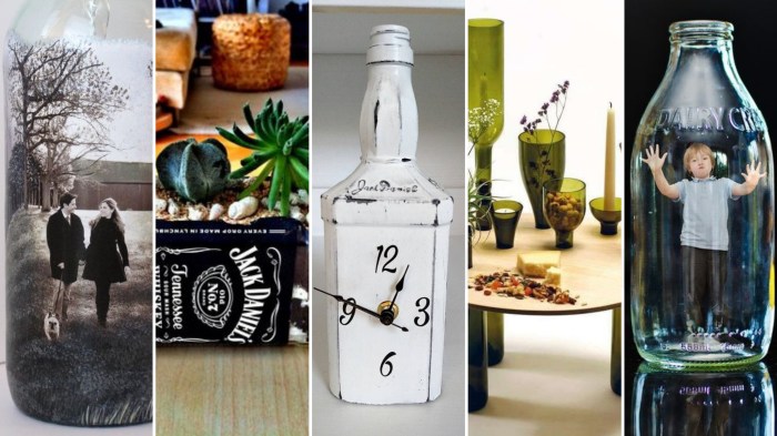 Glass bottles recycle ideas help cleverly