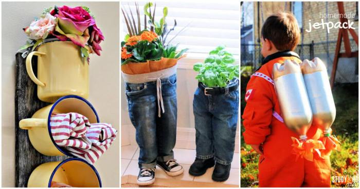 50 Creative DIY Projects with Recycled Materials