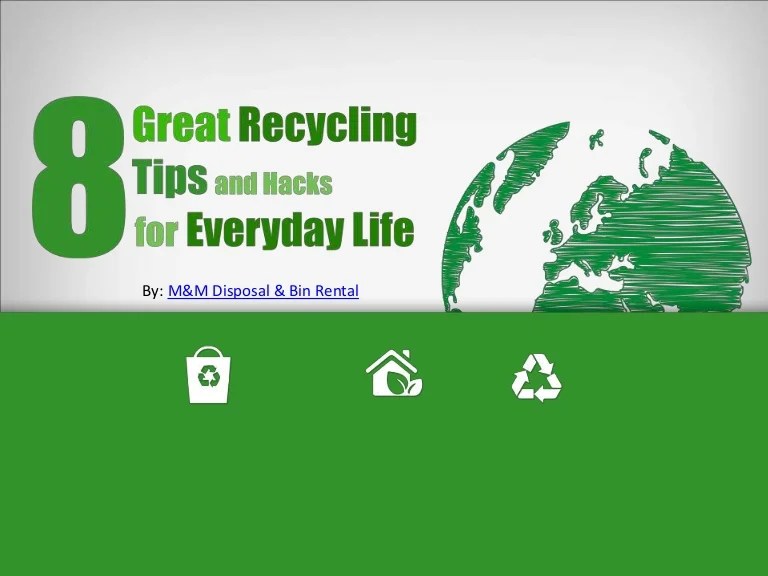 Recycling guidelines