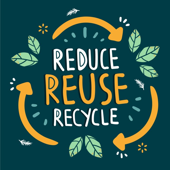 Reduce waste five