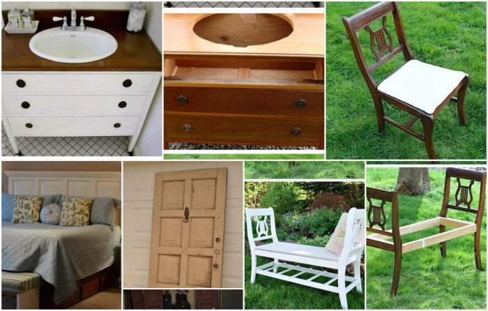 Furniture makeover old diy ideas repurpose ways tutorials chairs sew knock dining off creative
