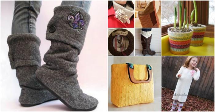 25 Creative Ways to Upcycle Old Sweaters