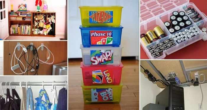 25 DIY Organization Hacks Made from Recycled Materials