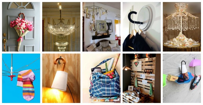 Umbrellas recycle old umbrella reuse ways chandelier recycled made ideas broken frame repurpose items