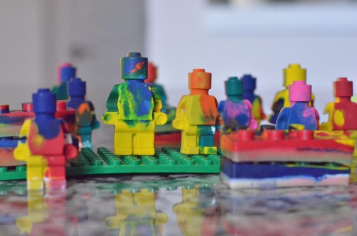 Crayons old recycling