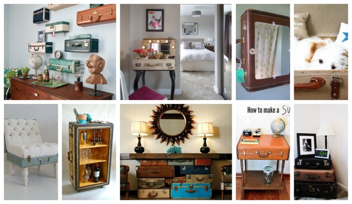 7 Creative Ways to Reuse Old Suitcases
